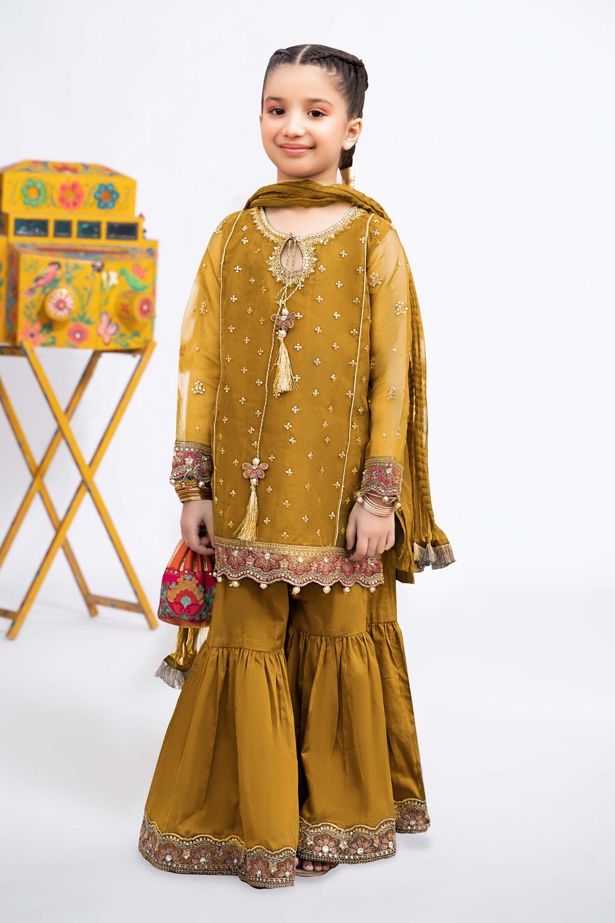 Maria B | Girls Eid Collection | MKS-EF24-21 - Pakistani Clothes for women, in United Kingdom and United States