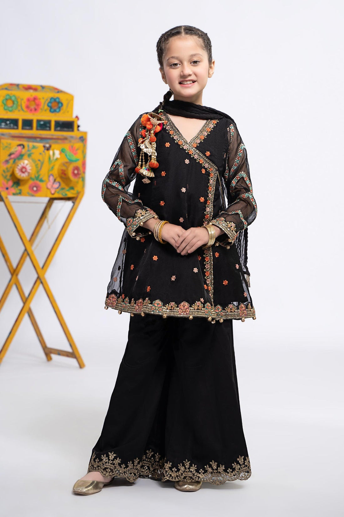 Maria B | Girls Eid Collection | MKS-EF24-24 - Pakistani Clothes for women, in United Kingdom and United States