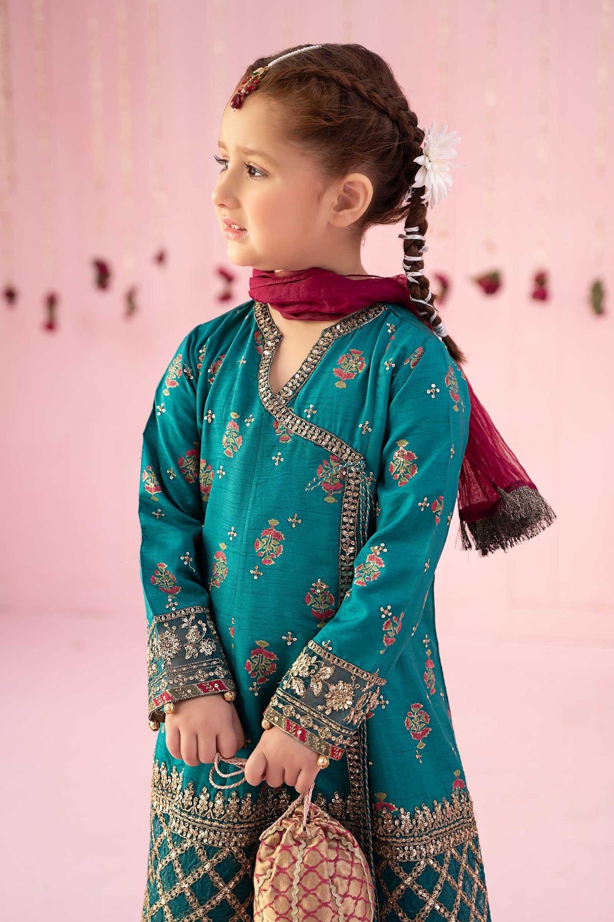 Maria B | Girls Eid Collection | MKS-EF24-43 - Pakistani Clothes for women, in United Kingdom and United States