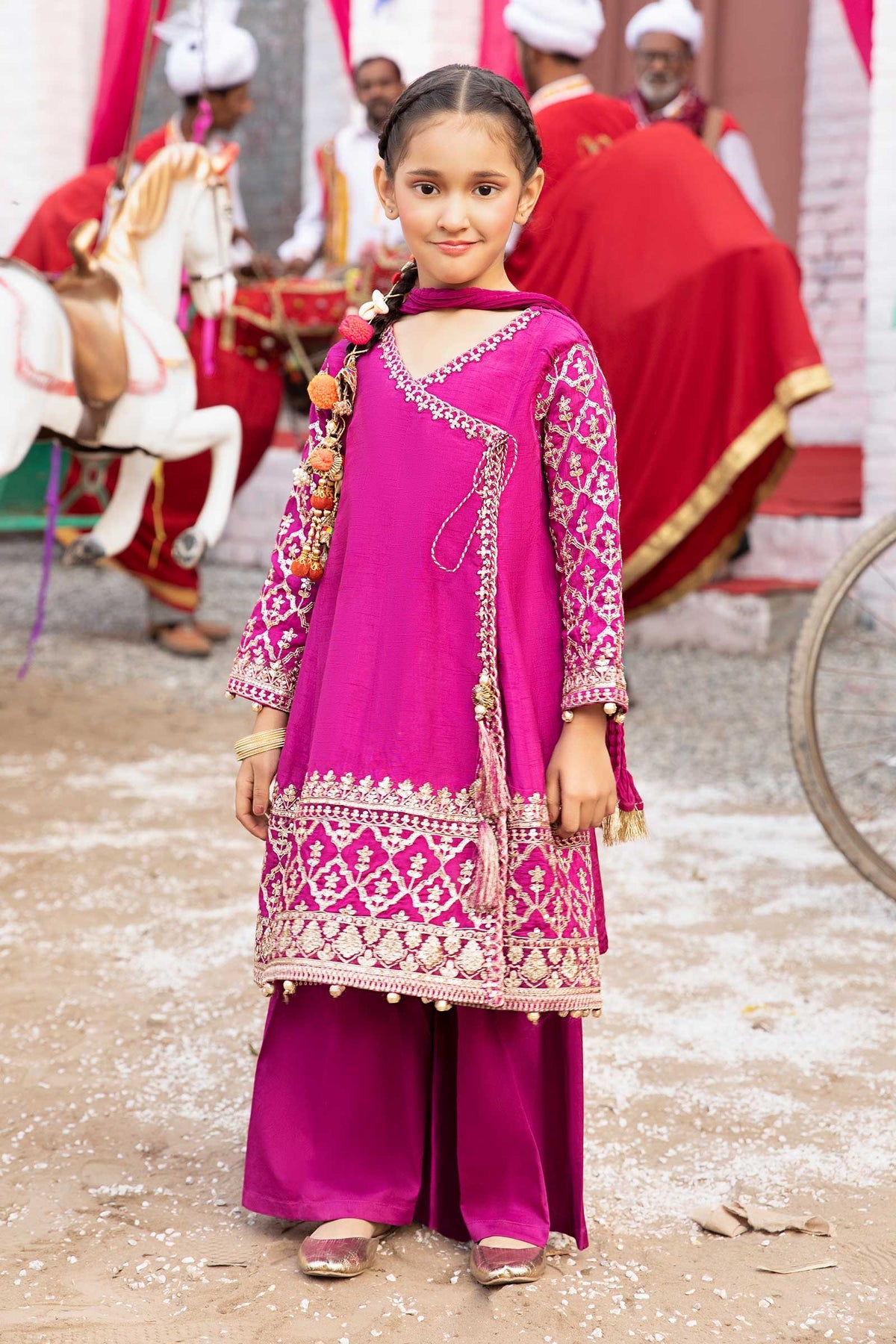 Maria B | Girls Eid Collection | MKS-EF24-31 - Pakistani Clothes for women, in United Kingdom and United States