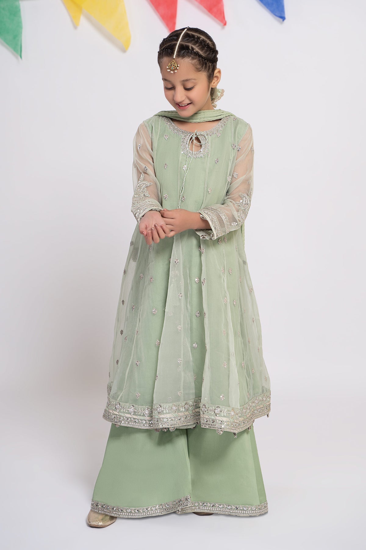 Maria B | Girls Eid Collection | MKS-EF24-15 - Pakistani Clothes for women, in United Kingdom and United States