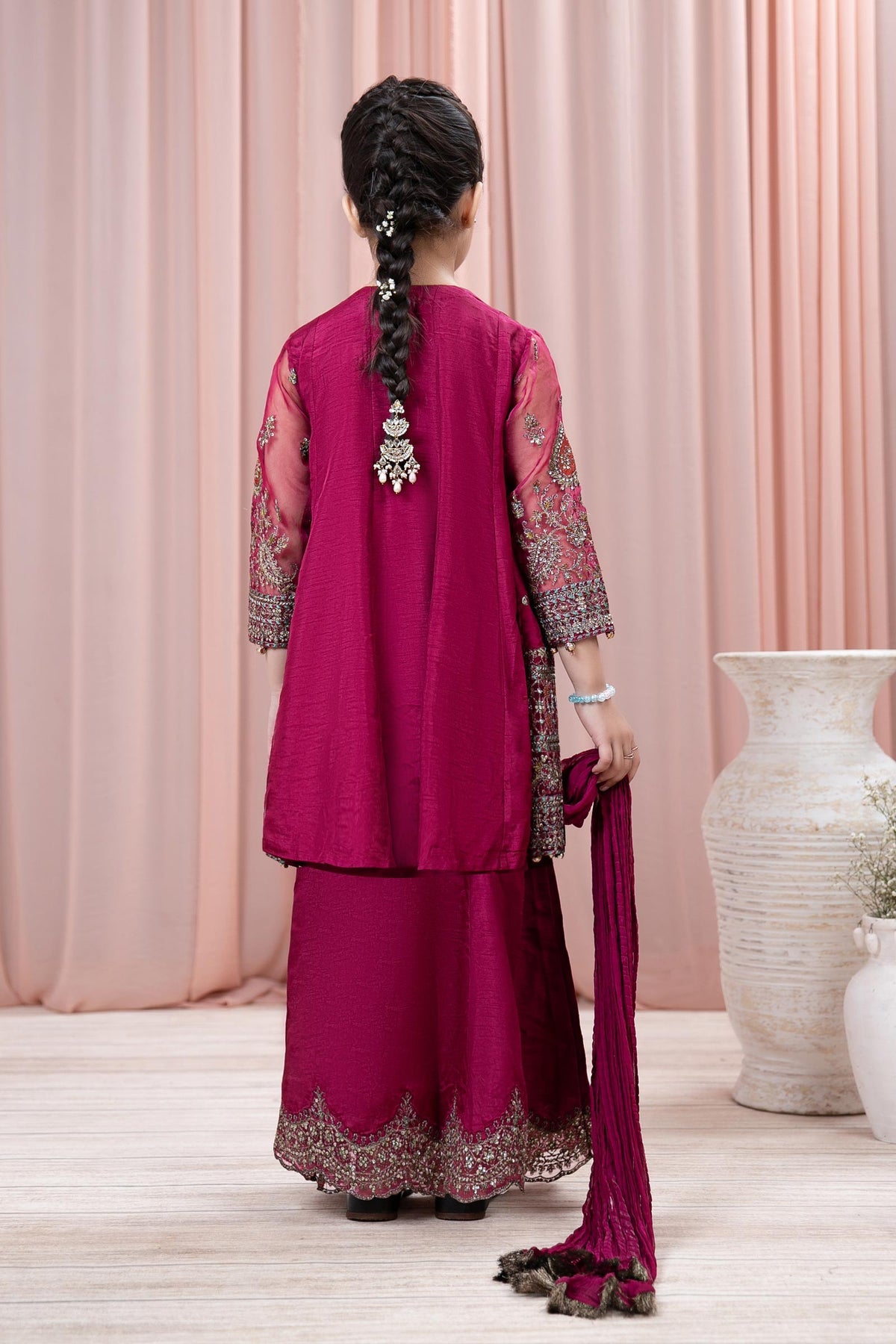 Maria B | Girls Eid Collection | MKS-EF24-46 - Pakistani Clothes for women, in United Kingdom and United States