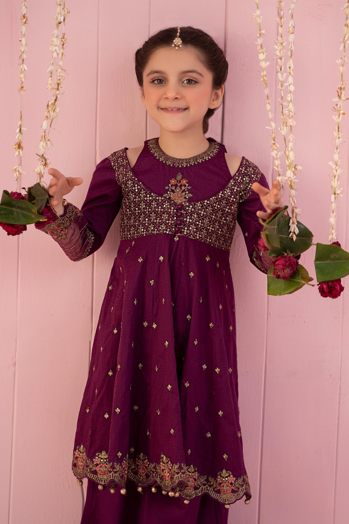 Maria B | Girls Eid Collection | MKD-EF24-21 - Pakistani Clothes for women, in United Kingdom and United States