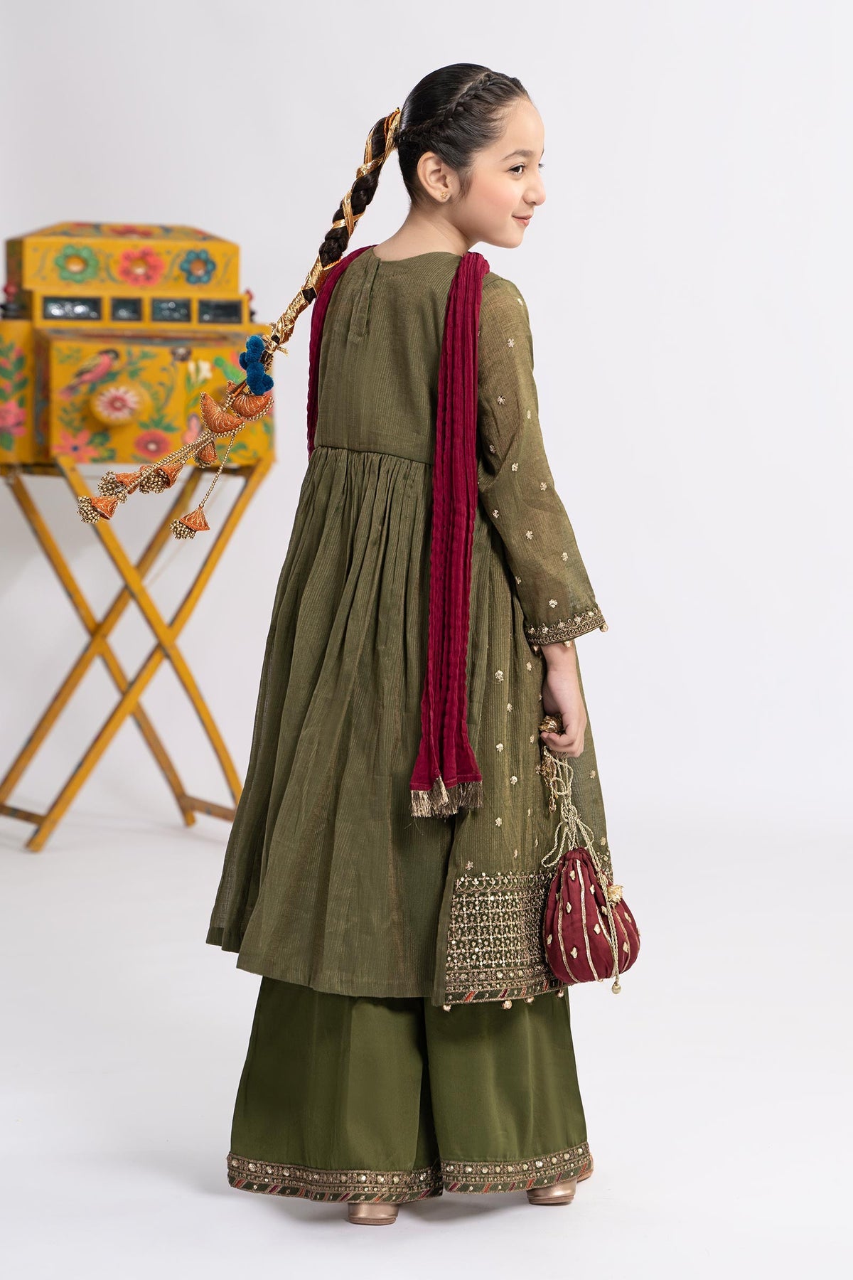 Maria B | Girls Eid Collection | MKS-EF24-33 - Pakistani Clothes for women, in United Kingdom and United States