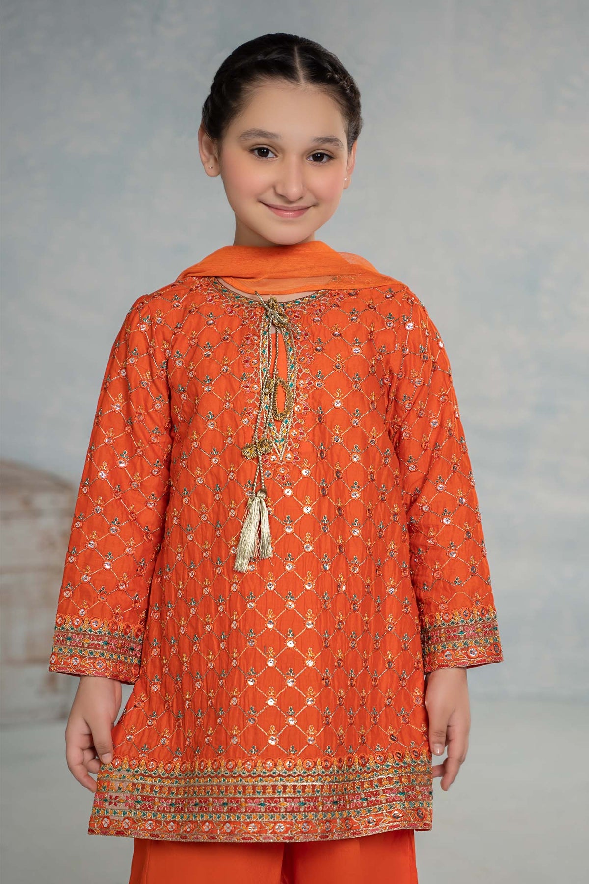 Maria B | Girls Eid Collection | MKD-EF24-09 - Pakistani Clothes for women, in United Kingdom and United States