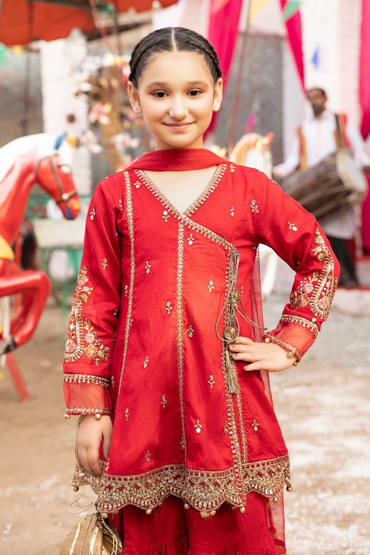 Maria B | Girls Eid Collection | MKD-EF24-29 - Pakistani Clothes for women, in United Kingdom and United States