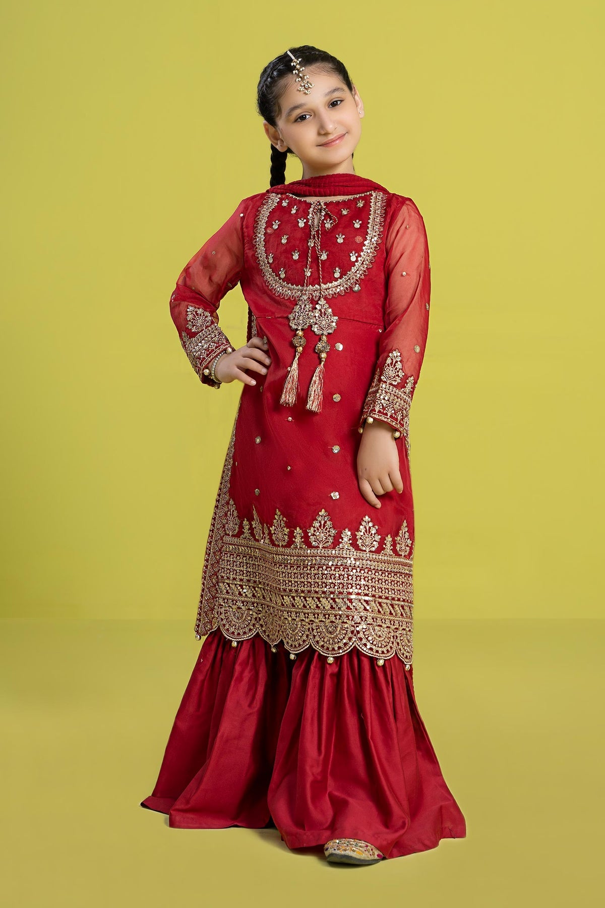 Maria B | Girls Eid Collection | MKS-EF24-37 - Pakistani Clothes for women, in United Kingdom and United States