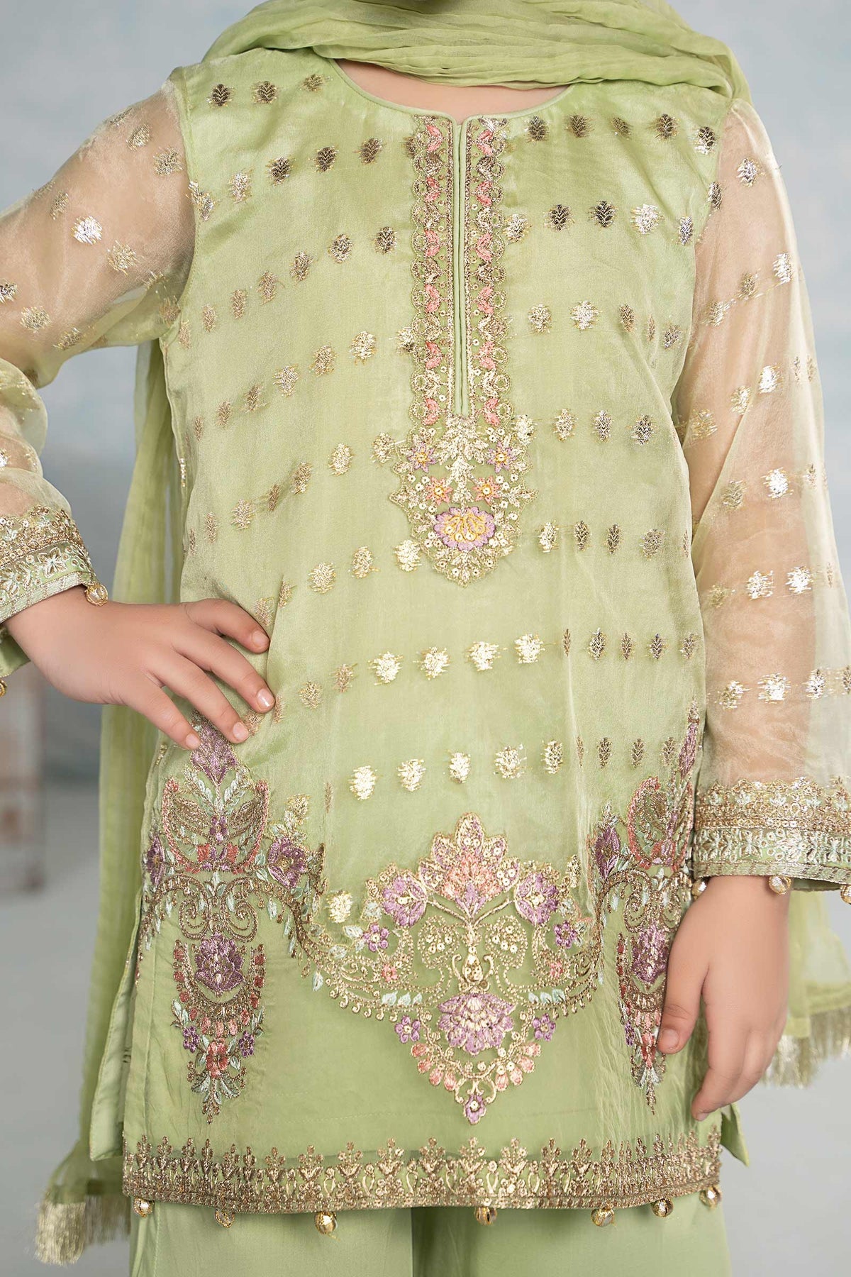 Maria B | Girls Eid Collection | MKS-EF24-45 - Pakistani Clothes for women, in United Kingdom and United States