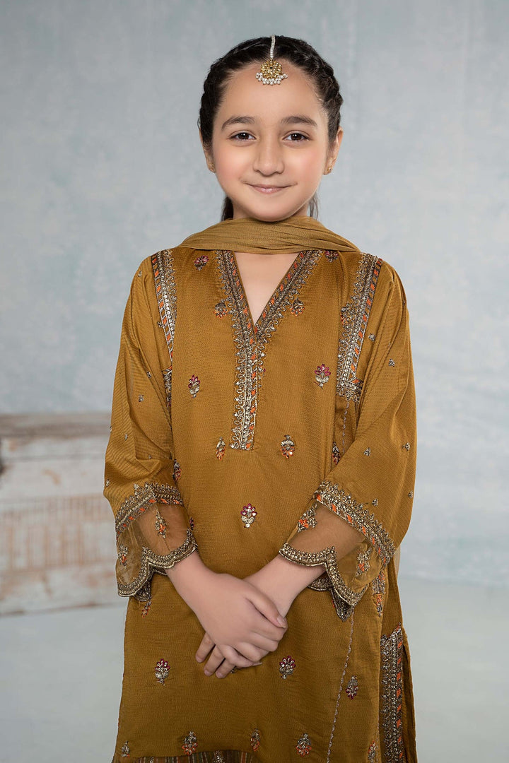 Maria B | Girls Eid Collection | MKD-EF24-05 - Hoorain Designer Wear - Pakistani Designer Clothes for women, in United Kingdom, United states, CA and Australia