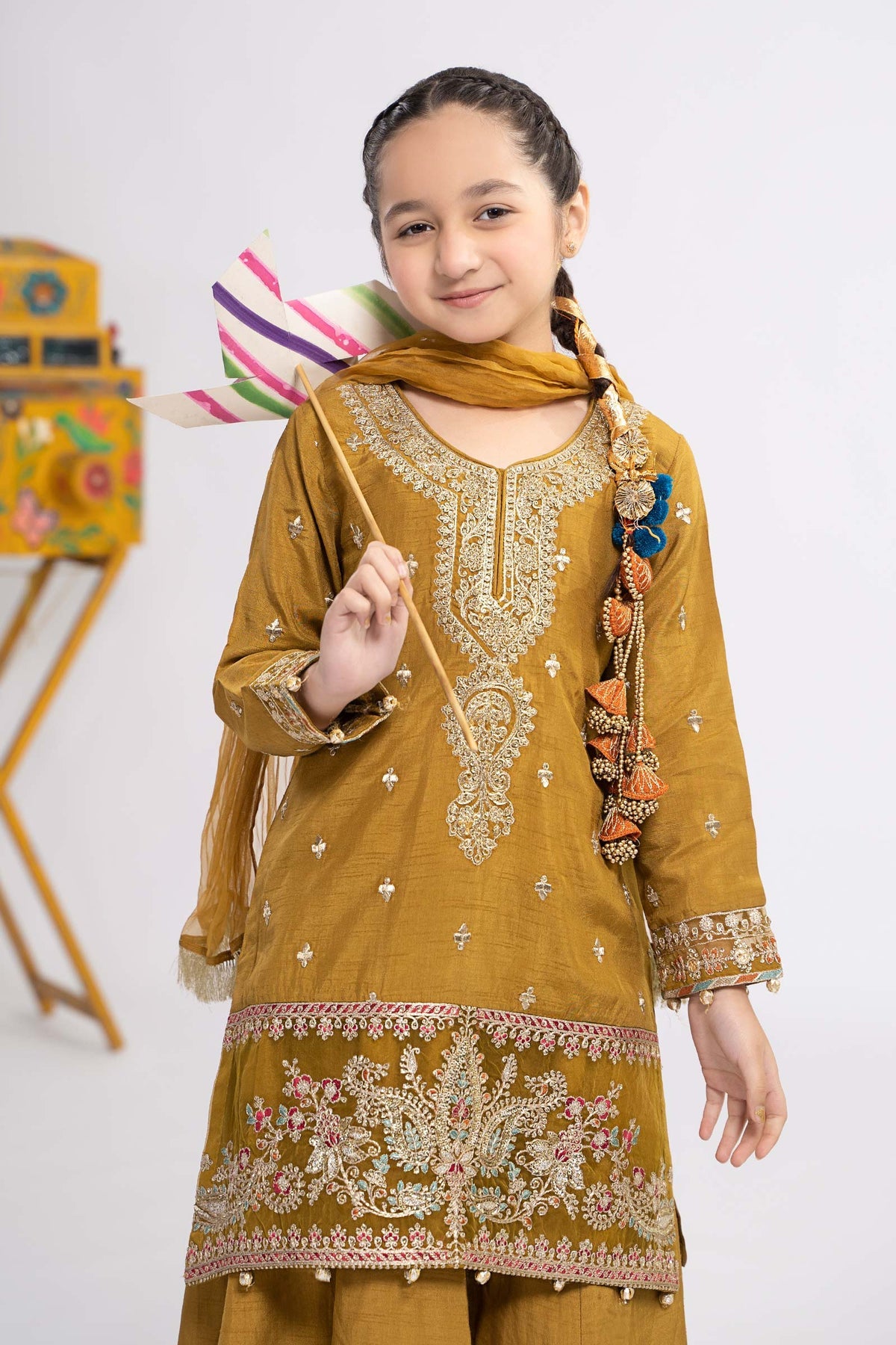 Maria B | Girls Eid Collection | MKS-EF24-09 - Pakistani Clothes for women, in United Kingdom and United States