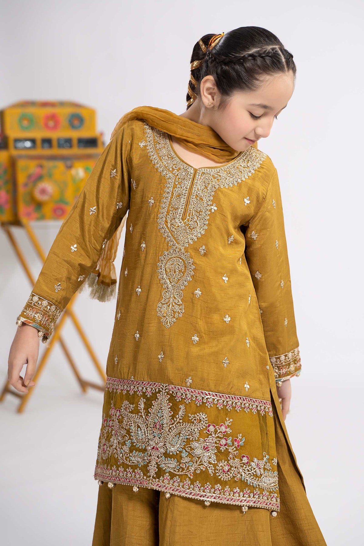 Maria B | Girls Eid Collection | MKS-EF24-09 - Pakistani Clothes for women, in United Kingdom and United States