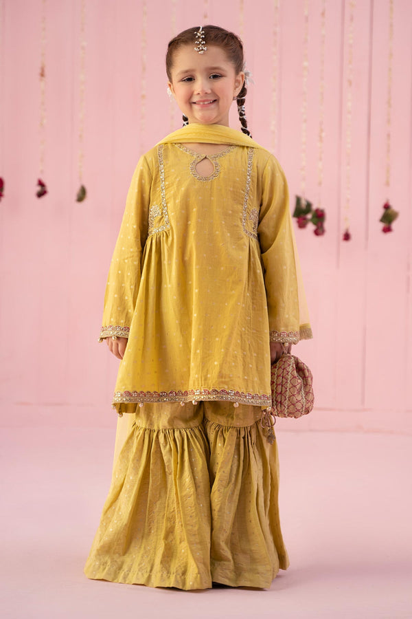 Maria B | Girls Eid Collection | MKD-EF24-16 - Hoorain Designer Wear - Pakistani Designer Clothes for women, in United Kingdom, United states, CA and Australia