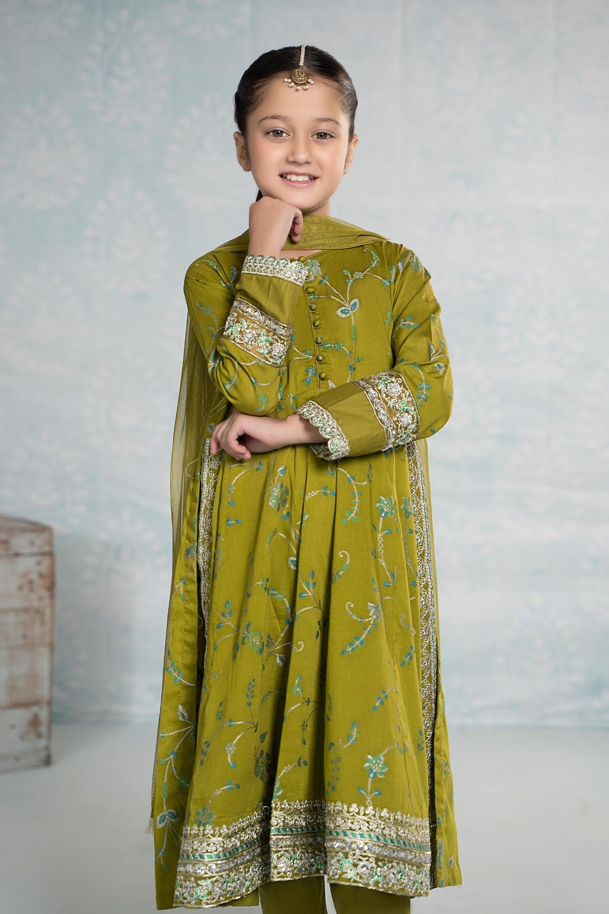 Maria B | Girls Eid Collection | MKD-EF24-23 - Pakistani Clothes for women, in United Kingdom and United States