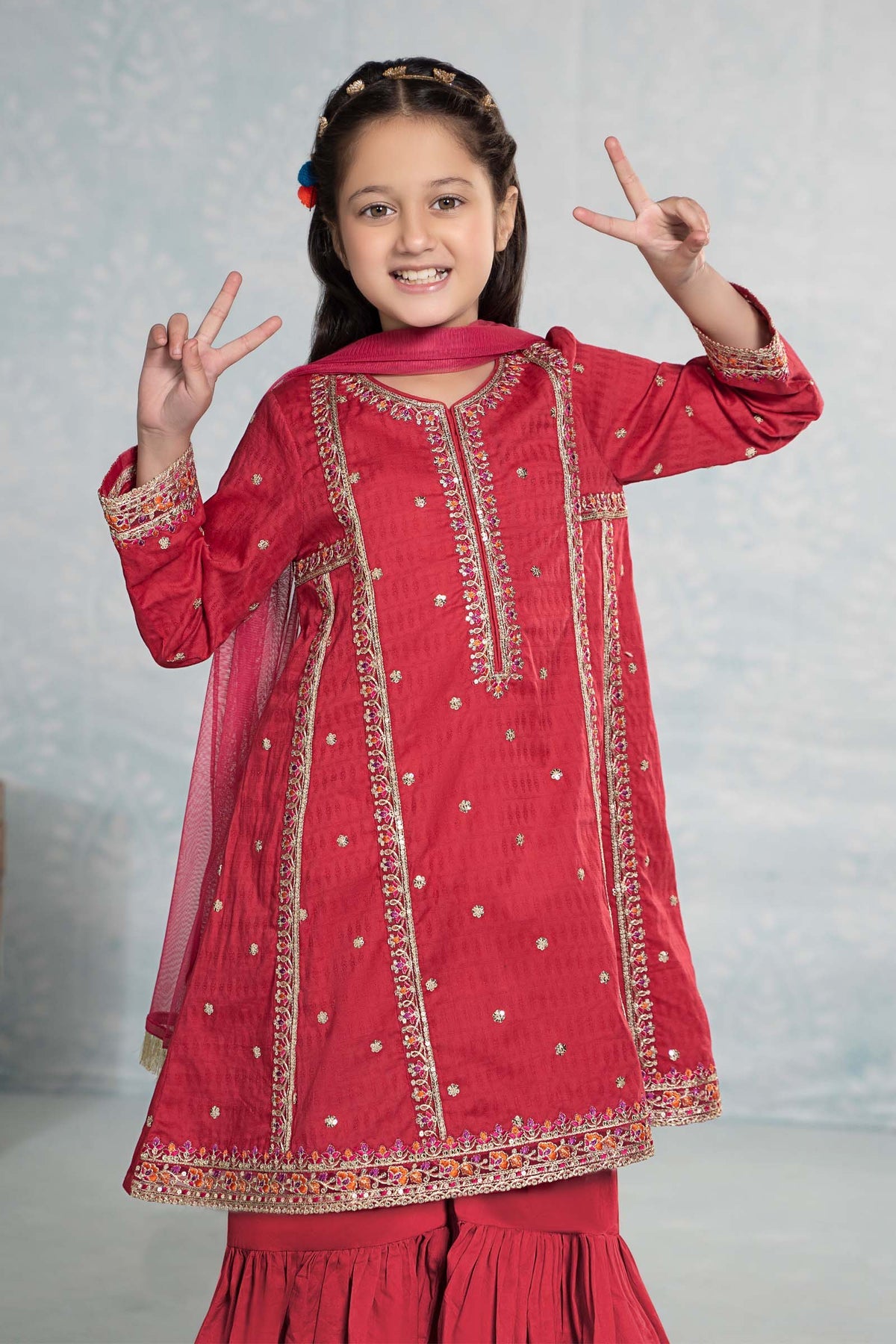 Maria B | Girls Eid Collection | MKD-EF24-10 - Pakistani Clothes for women, in United Kingdom and United States