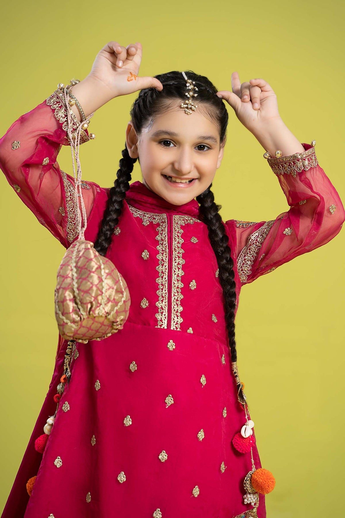 Maria B | Girls Eid Collection | MKS-EF24-23 - Pakistani Clothes for women, in United Kingdom and United States