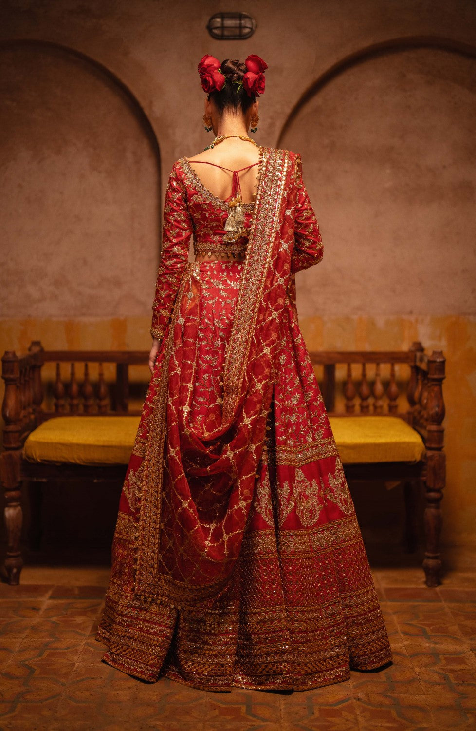 Maryum N Maria | Gul Posh Wedding Formals | ZAIB UN NISA - MS40065