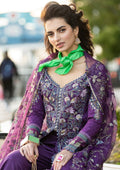 Meem | Luxury Eid Lawn 24 | MD-06 PURPLE - Pakistani Clothes for women, in United Kingdom and United States