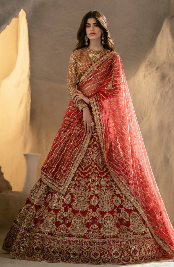 Maryum N Maria | Mehr o Maah Bridals | MW23-537-Mandisa - Hoorain Designer Wear - Pakistani Ladies Branded Stitched Clothes in United Kingdom, United states, CA and Australia