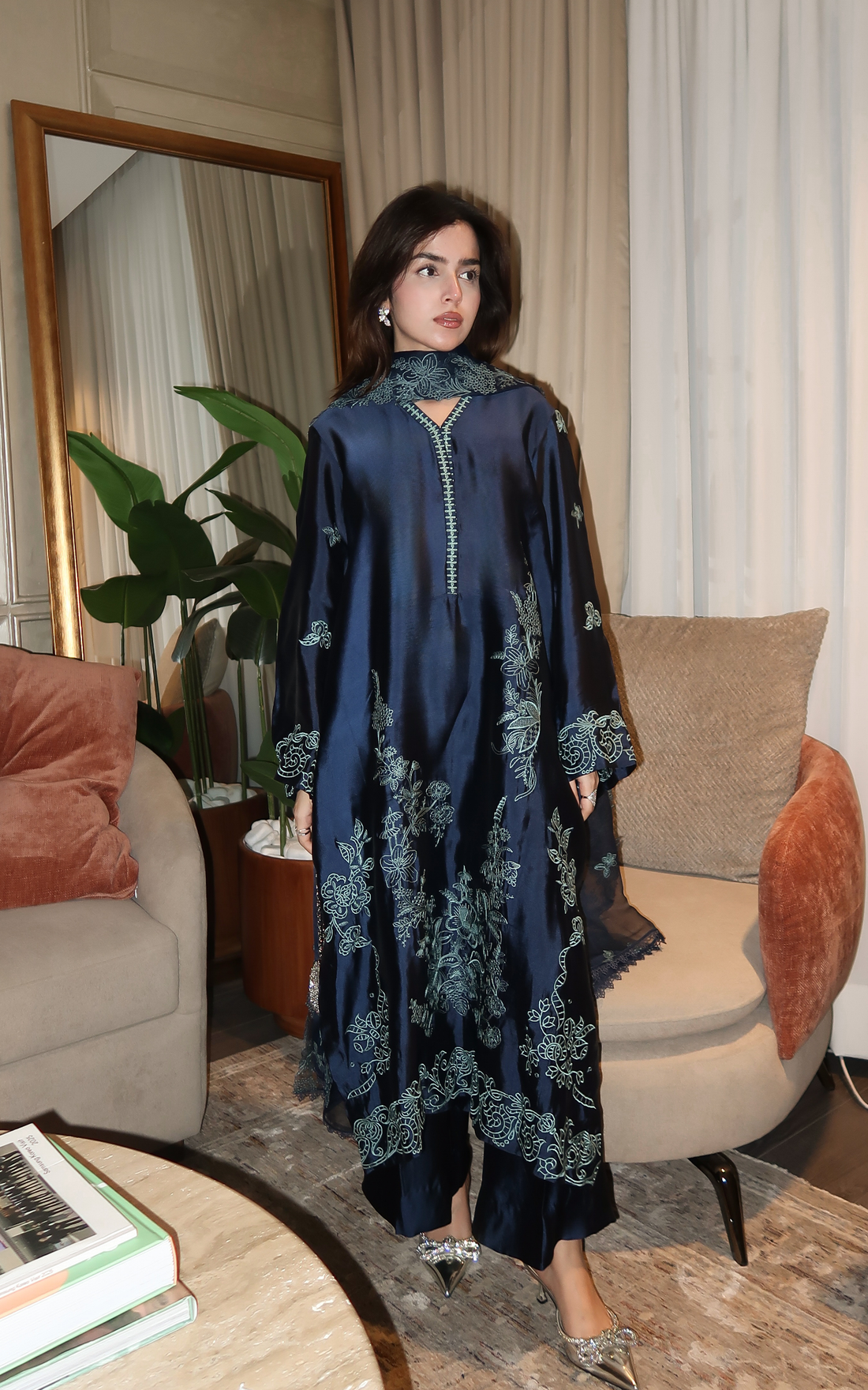 The Pink Tree Compnay | Silk Edit 26 | Midnight Blue