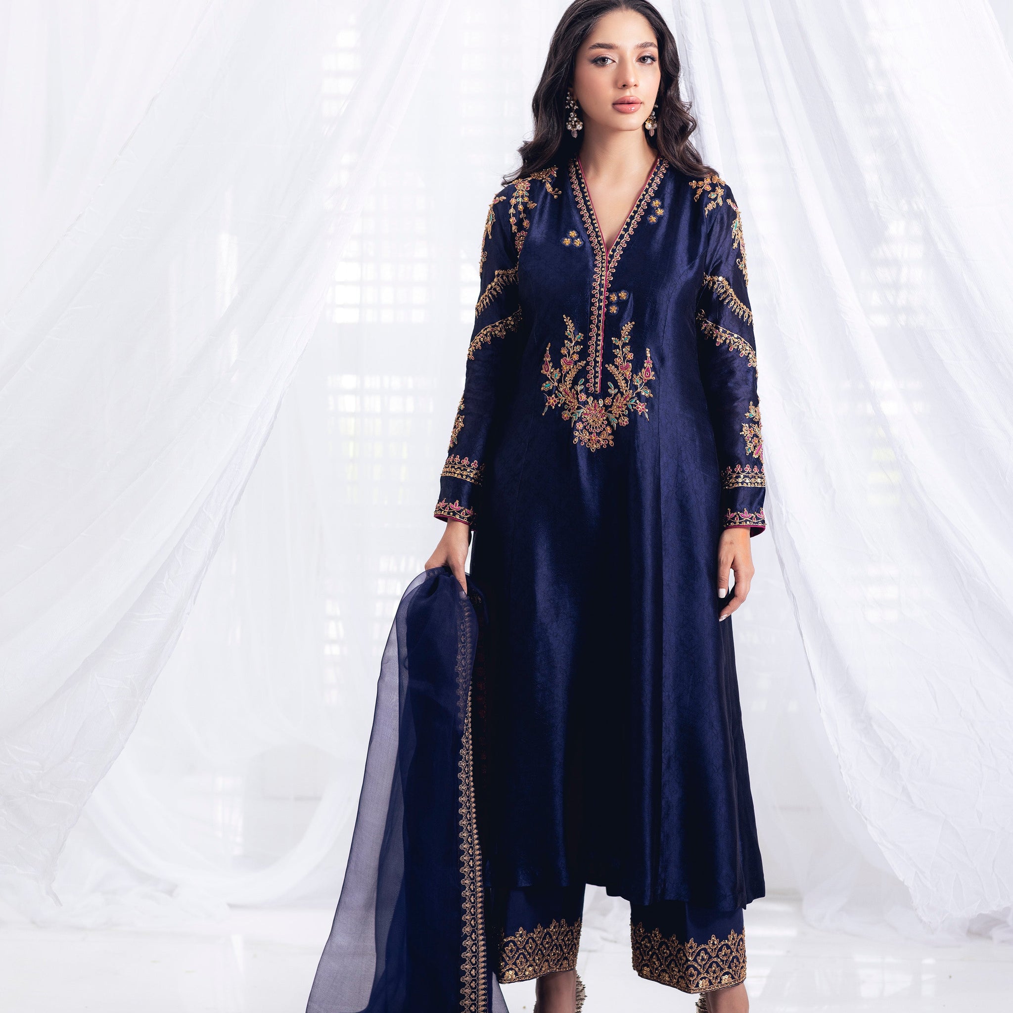 Mina Hasan | Luxury Pret | MHLP-1235