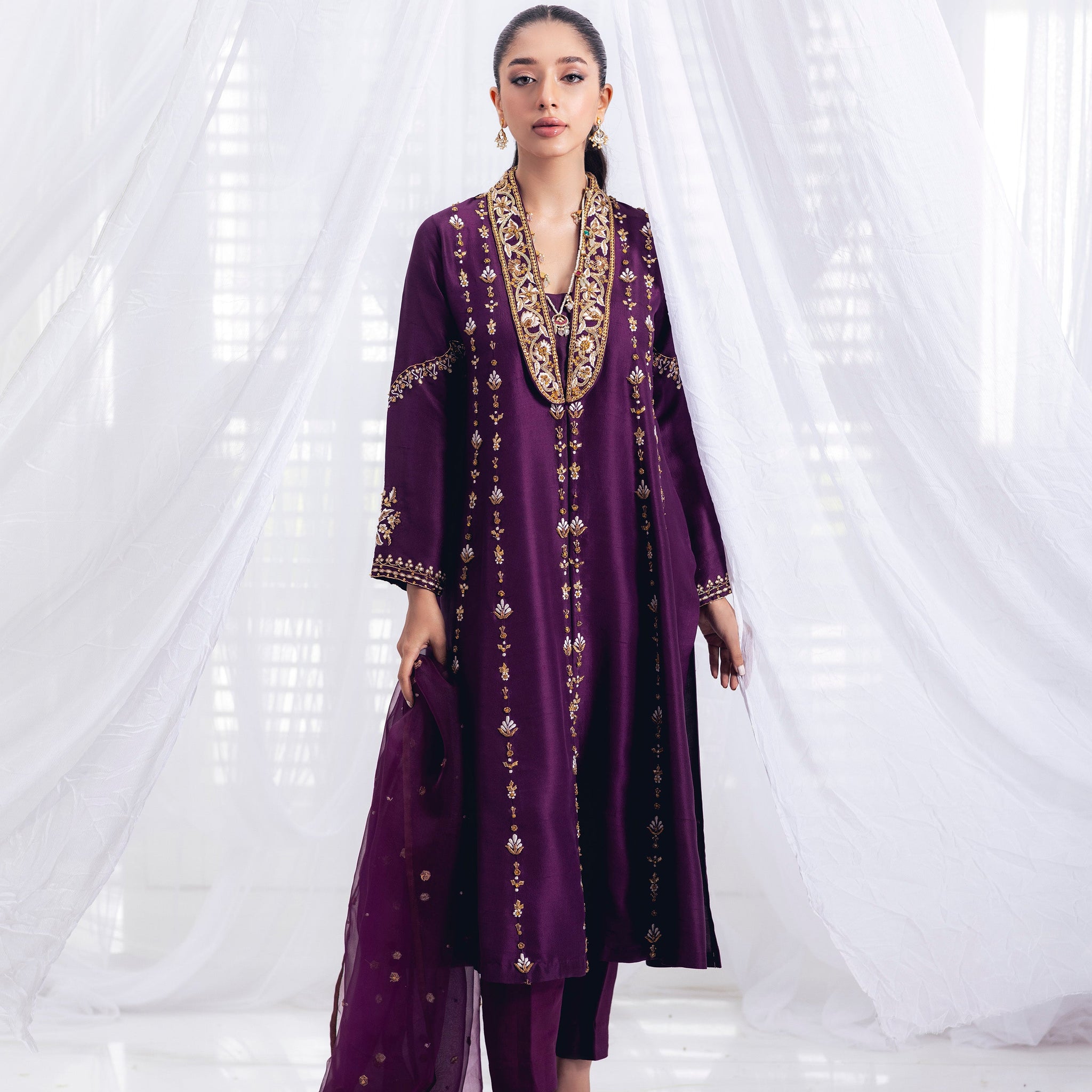 Mina Hasan | Luxury Pret | MHLP-1234