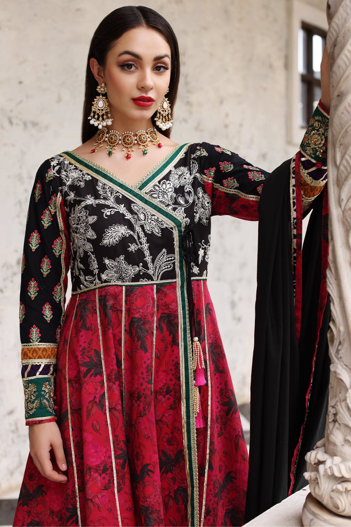 Mina Kashif | Festive Lawn | Anarkali - Pakistani Clothes for women, in United Kingdom and United States