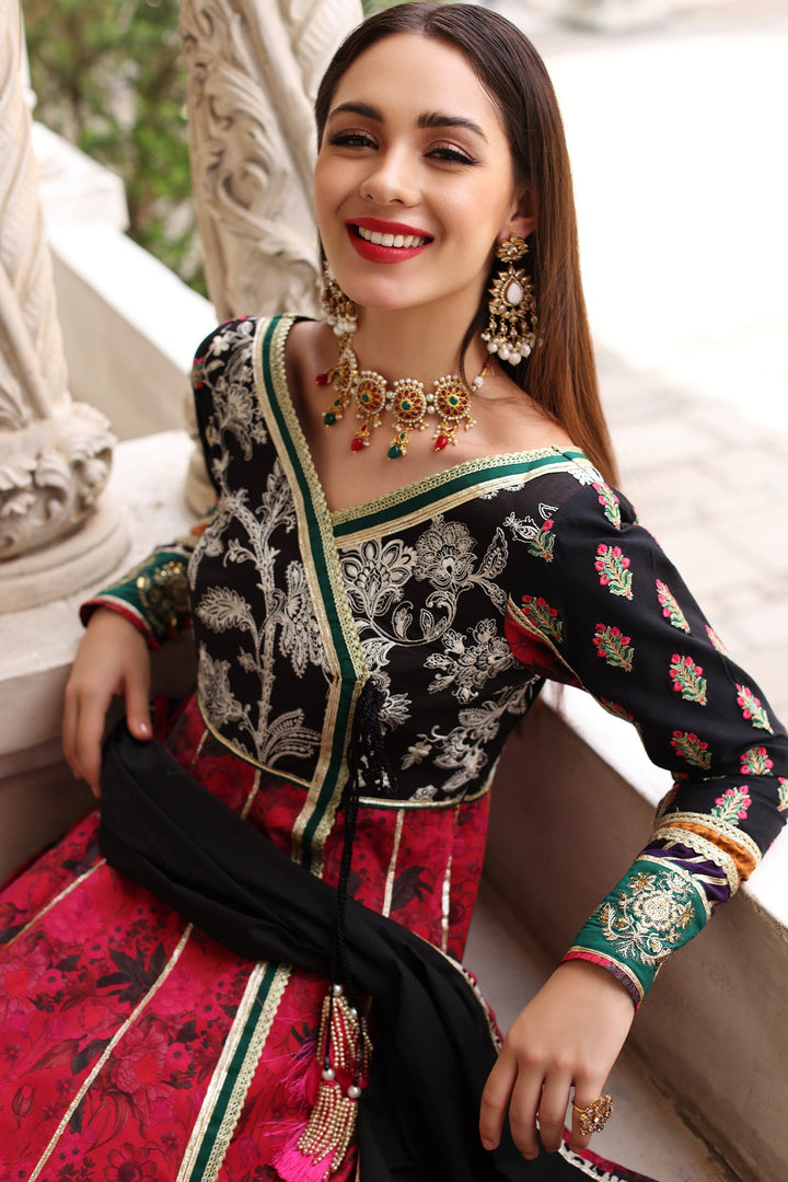 Mina Kashif | Festive Lawn | Anarkali - Pakistani Clothes for women, in United Kingdom and United States