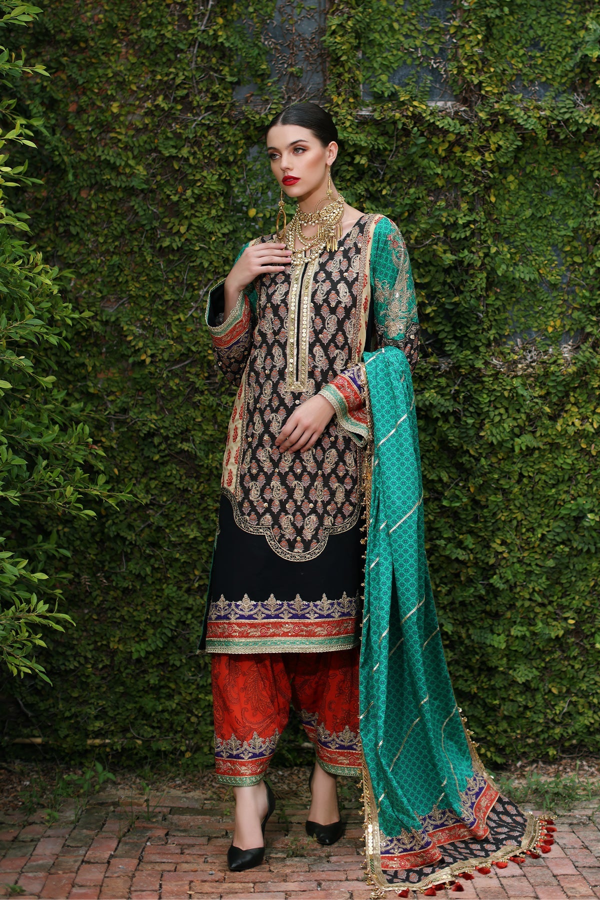 Mina Kashif | Festive Lawn | Zenel - Pakistani Clothes for women, in United Kingdom and United States