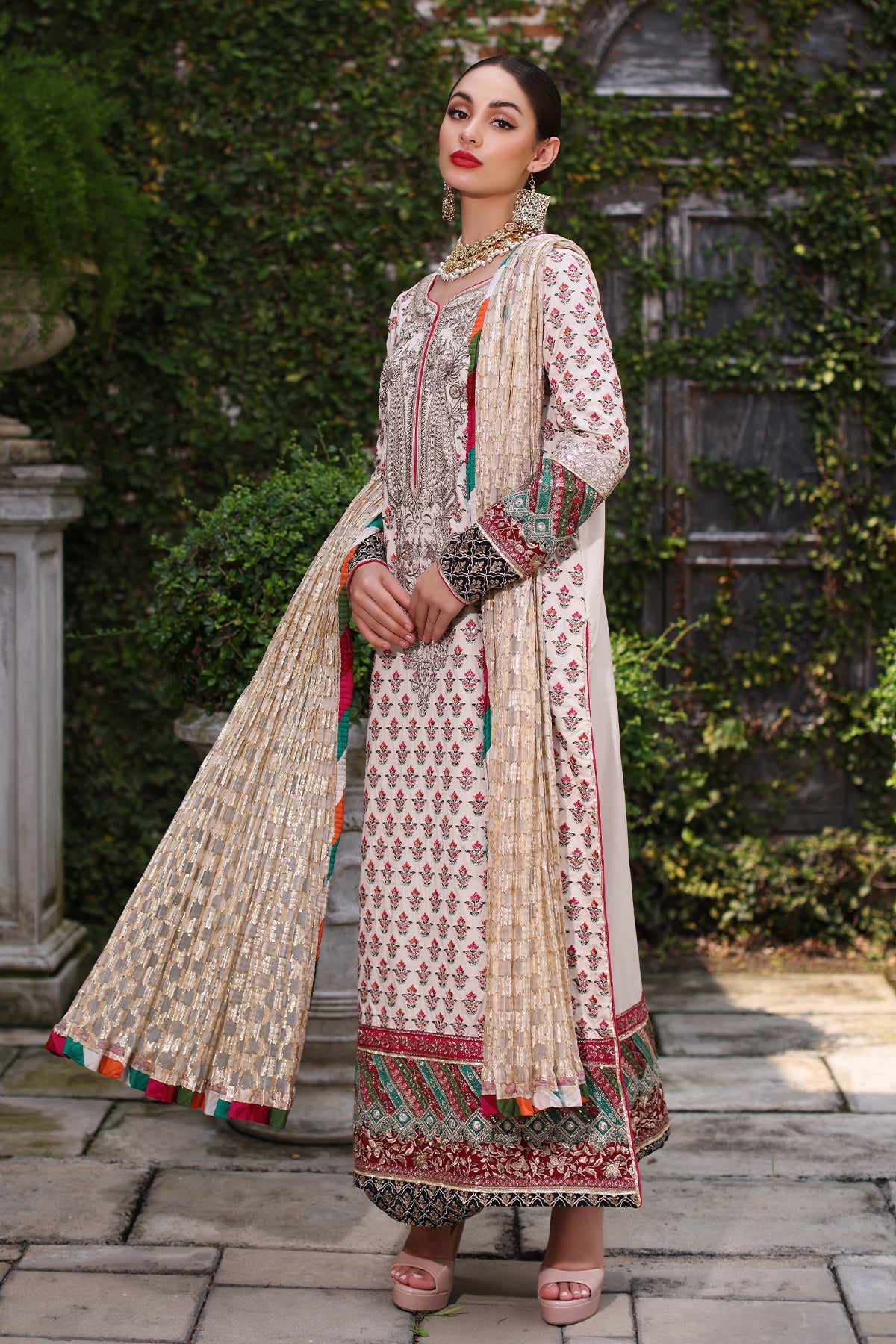 Mina Kashif | Festive Lawn | Parsa - Pakistani Clothes for women, in United Kingdom and United States