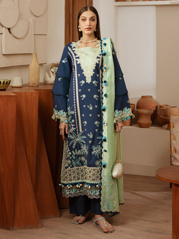 Mahnur | Florence Luxury Lawn 25 | MIRAAL