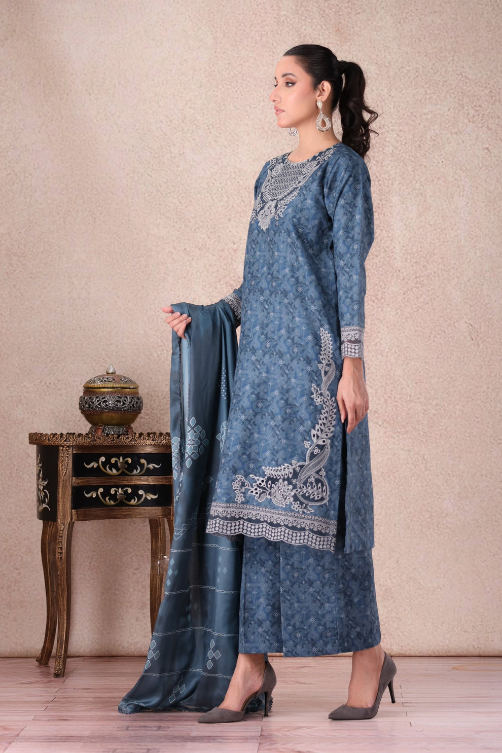 Mohagni | Winter Collection |  PLS-145 3PC