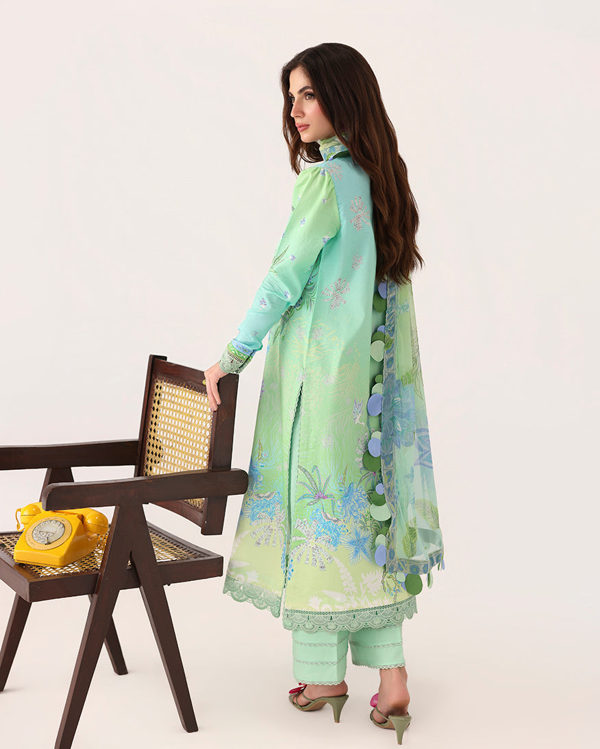 Roheenaz | Rosette Lawn | Morning Dew