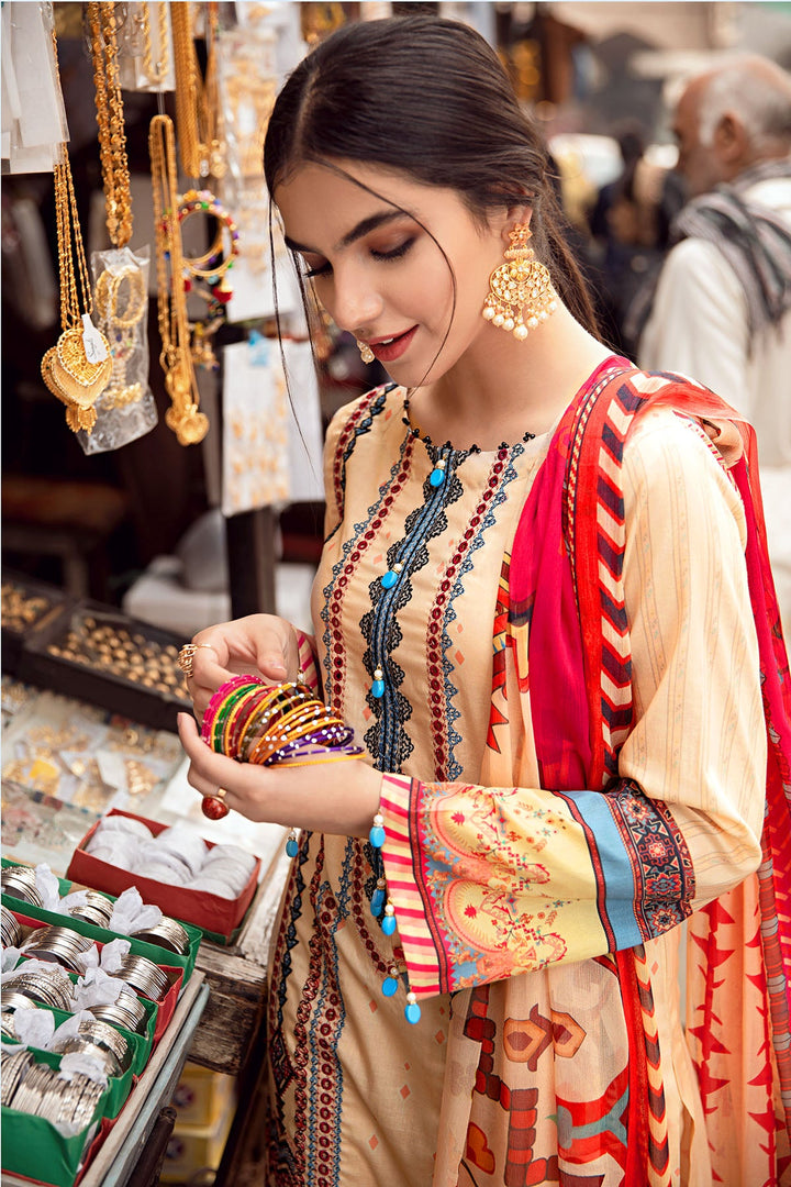 Motifz | Amal Luxury Lawn | 2879 - Hoorain Designer Wear - Pakistani Ladies Branded Stitched Clothes in United Kingdom, United states, CA and Australia