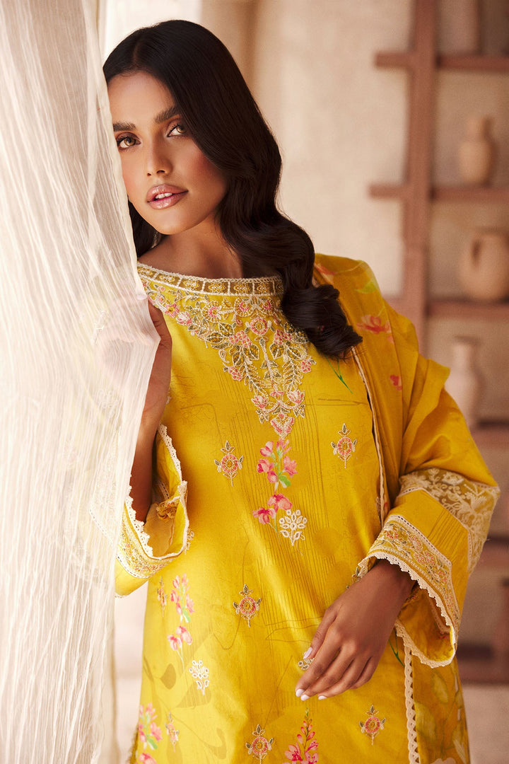Motifz | Amal Luxury Lawn | 3741 - Hoorain Designer Wear - Pakistani Ladies Branded Stitched Clothes in United Kingdom, United states, CA and Australia