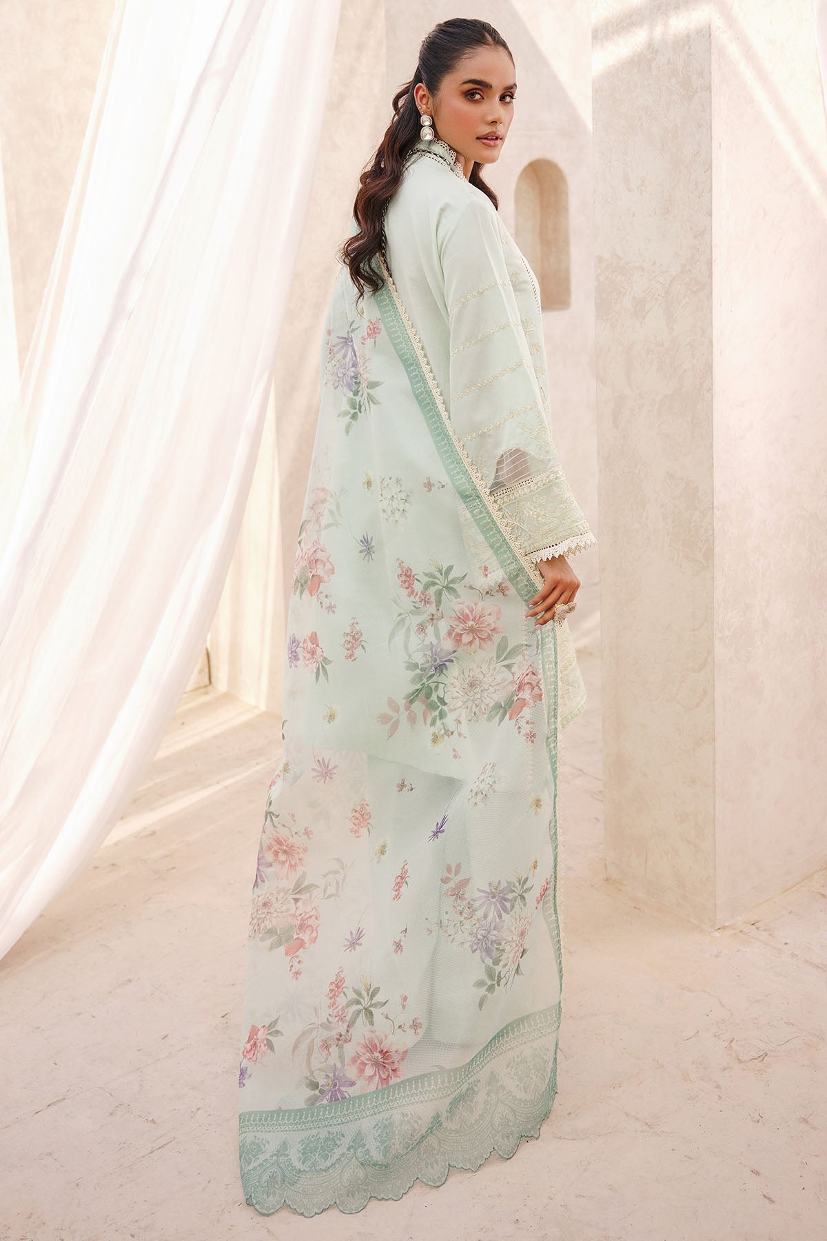 Motifz | Amal Luxury Lawn | 3743 - Pakistani Clothes for women, in United Kingdom and United States