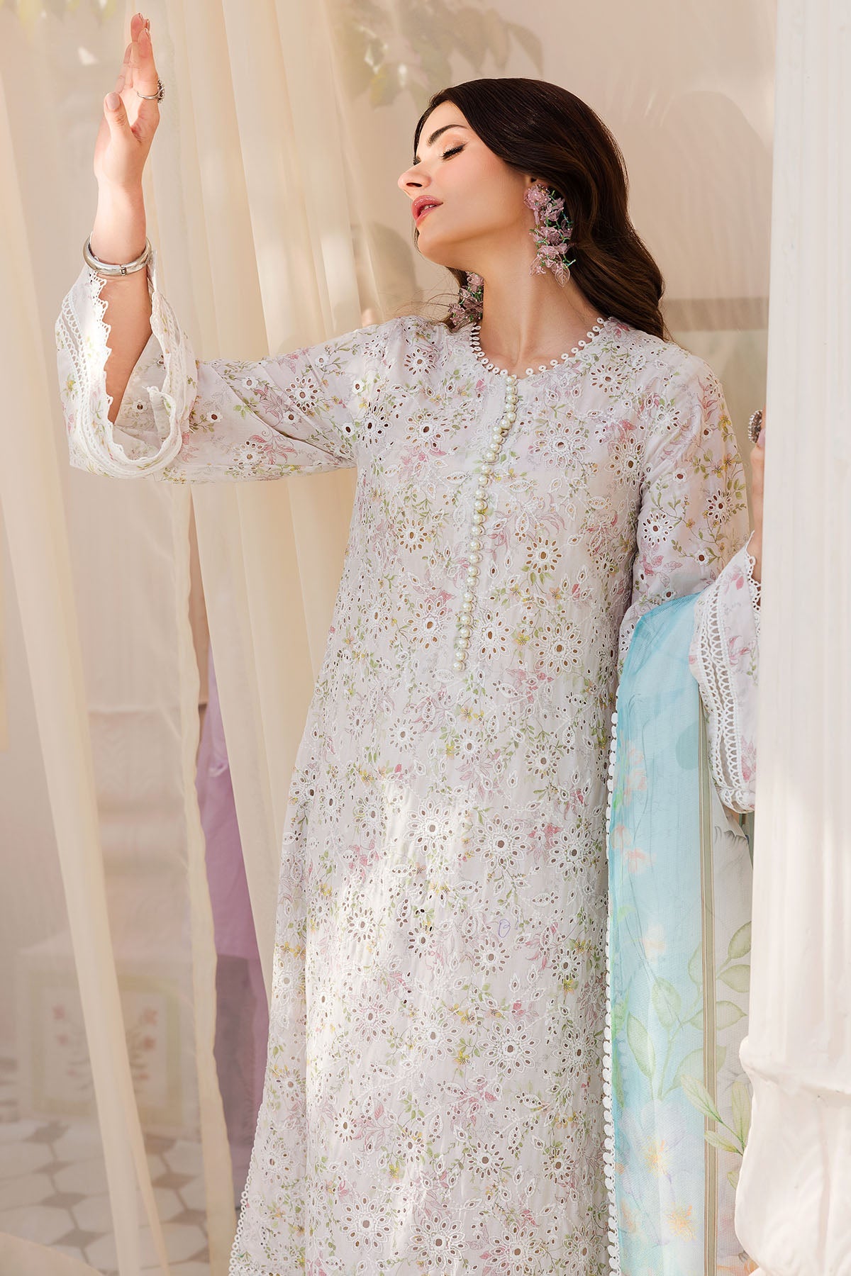 Motifz | Amal Luxury Lawn | 4622 - Pakistani Clothes for women, in United Kingdom and United States