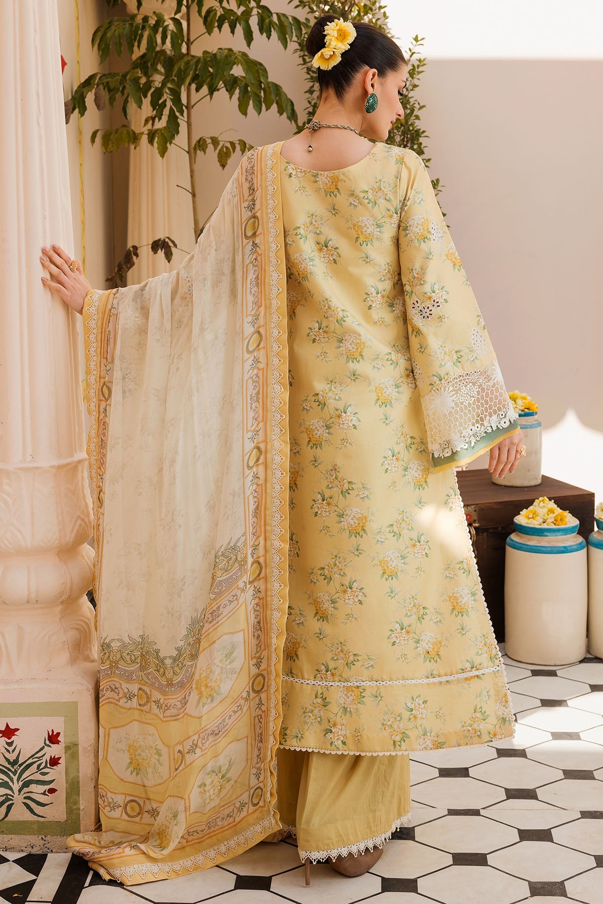 Motifz | Amal Luxury Lawn | 4623 - Pakistani Clothes for women, in United Kingdom and United States