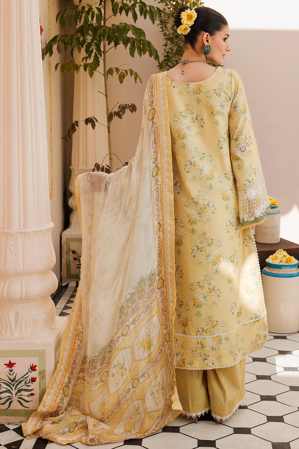 Motifz | Amal Luxury Lawn | 4623 - Pakistani Clothes for women, in United Kingdom and United States