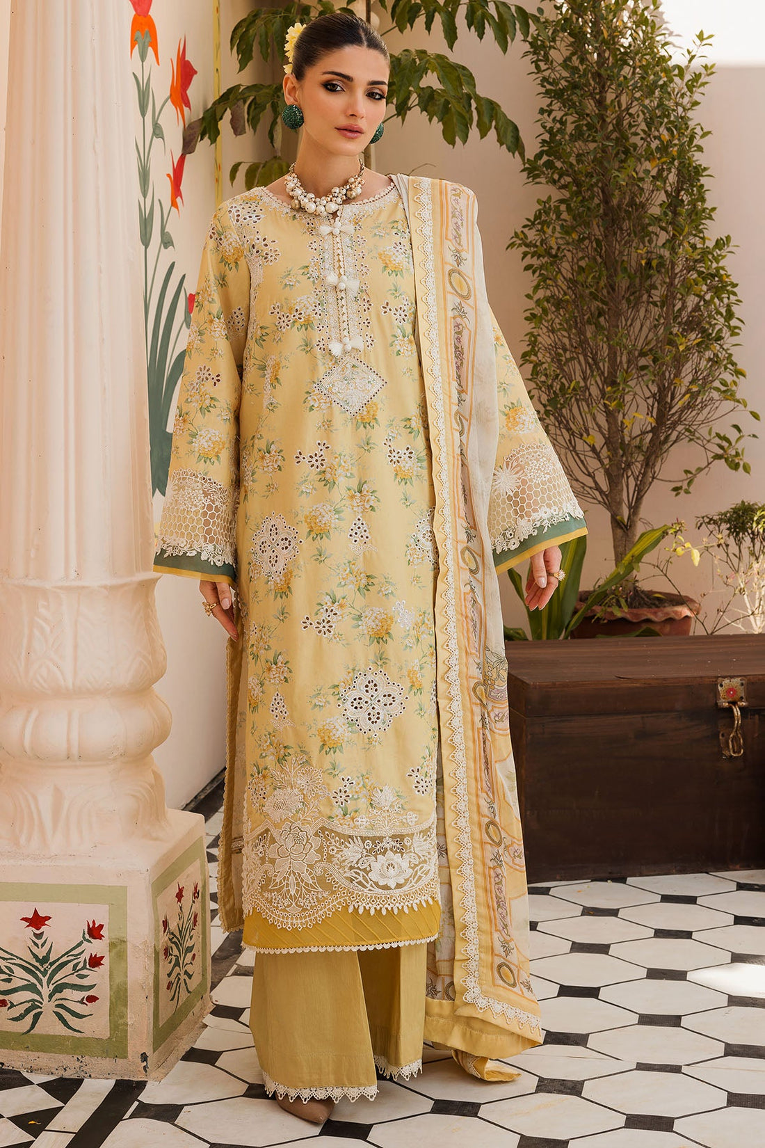 Motifz | Amal Luxury Lawn | 4623 - Pakistani Clothes for women, in United Kingdom and United States