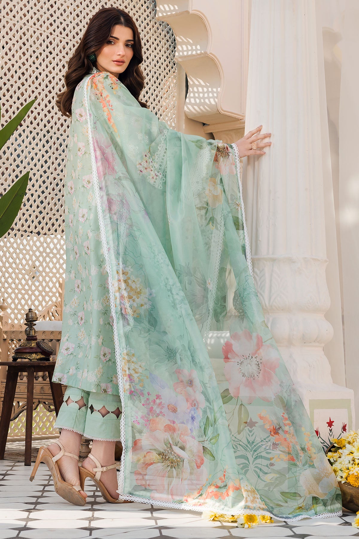 Motifz | Amal Luxury Lawn | 4624 - Pakistani Clothes for women, in United Kingdom and United States