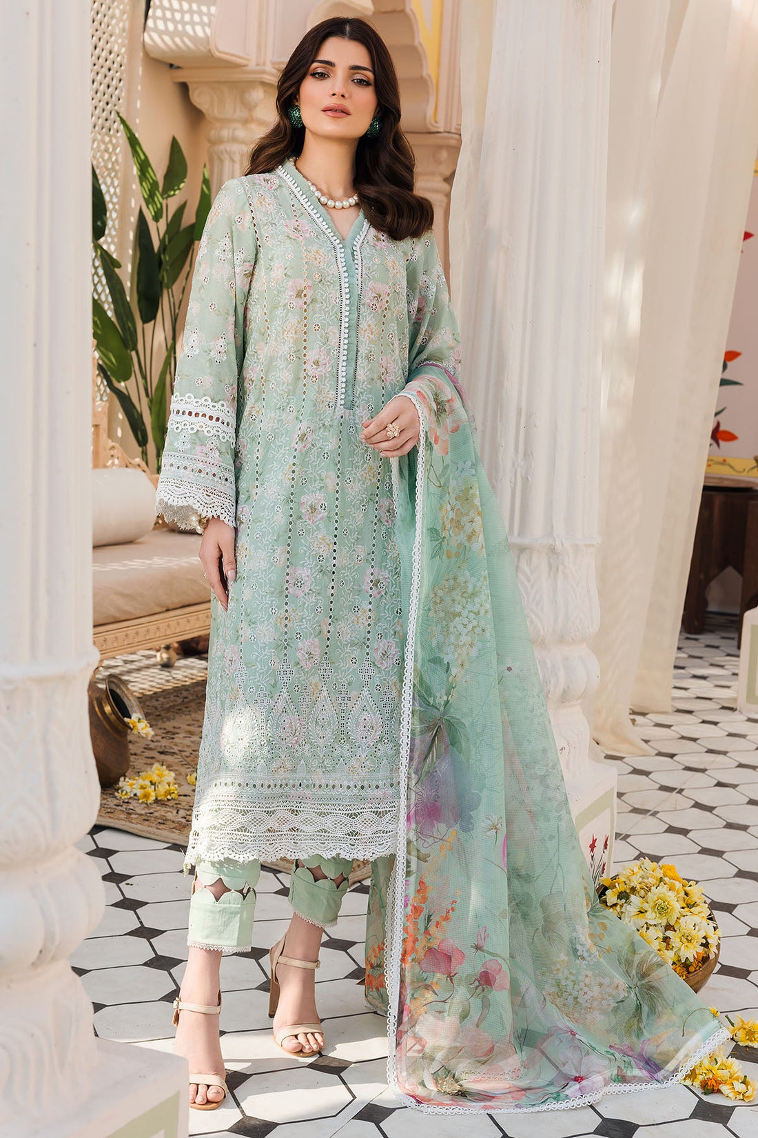 Motifz | Amal Luxury Lawn | 4624 - Pakistani Clothes for women, in United Kingdom and United States