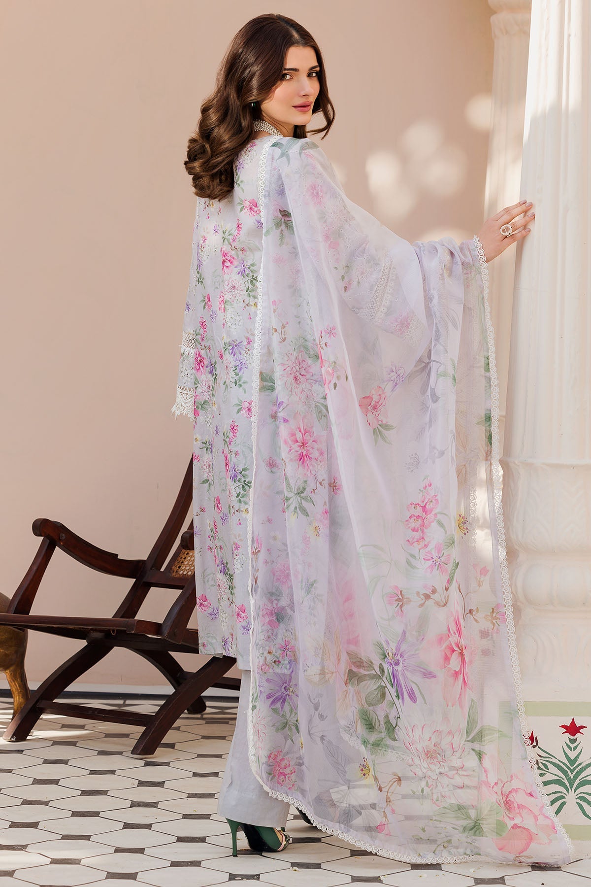 Motifz | Amal Luxury Lawn | 4625 - Pakistani Clothes for women, in United Kingdom and United States