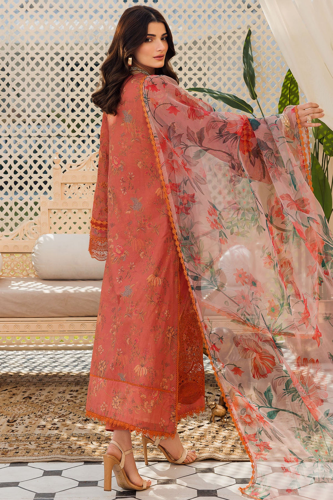 Motifz | Amal Luxury Lawn | 4626 - Pakistani Clothes for women, in United Kingdom and United States