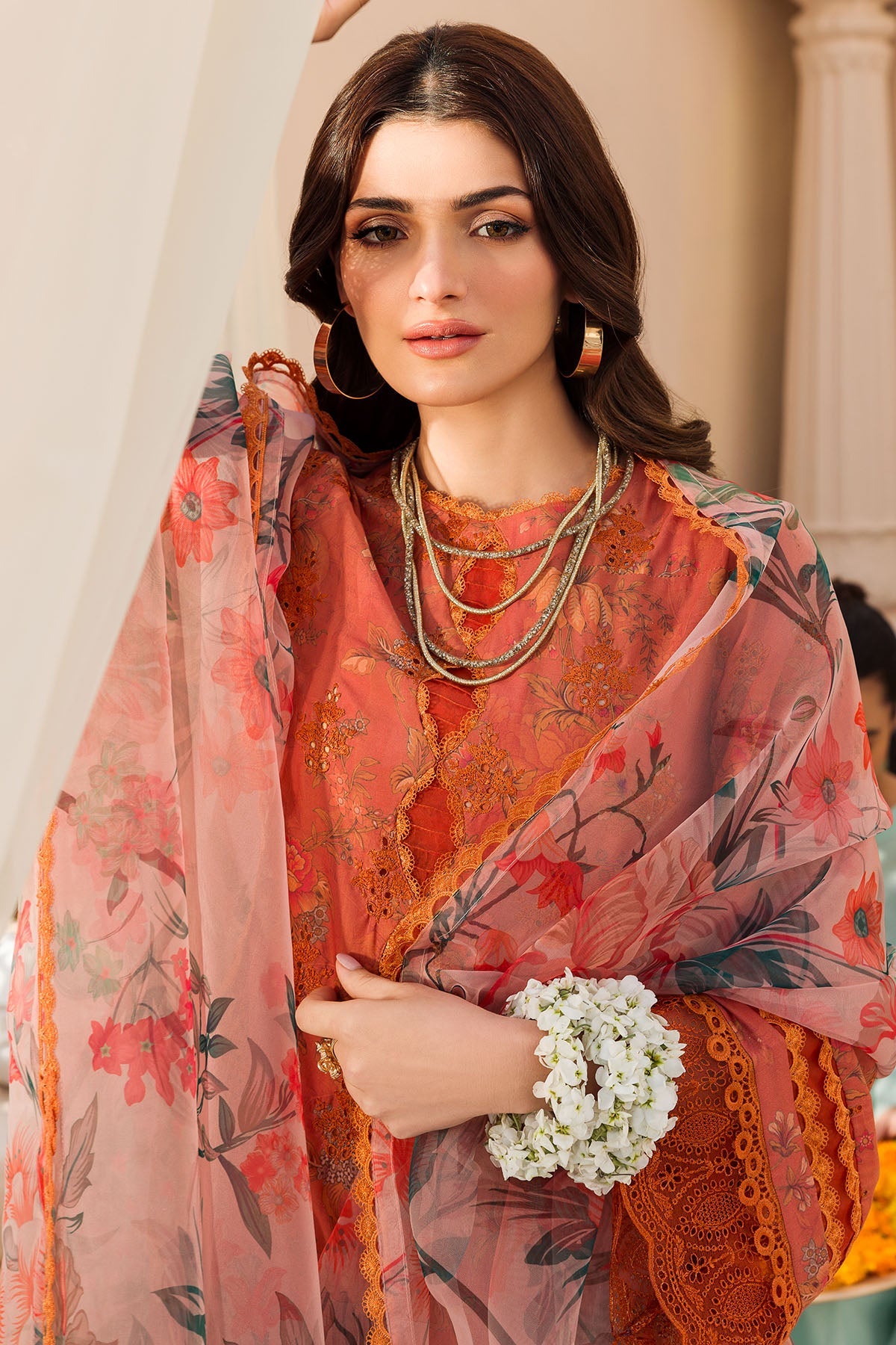 Motifz | Amal Luxury Lawn | 4626 - Pakistani Clothes for women, in United Kingdom and United States