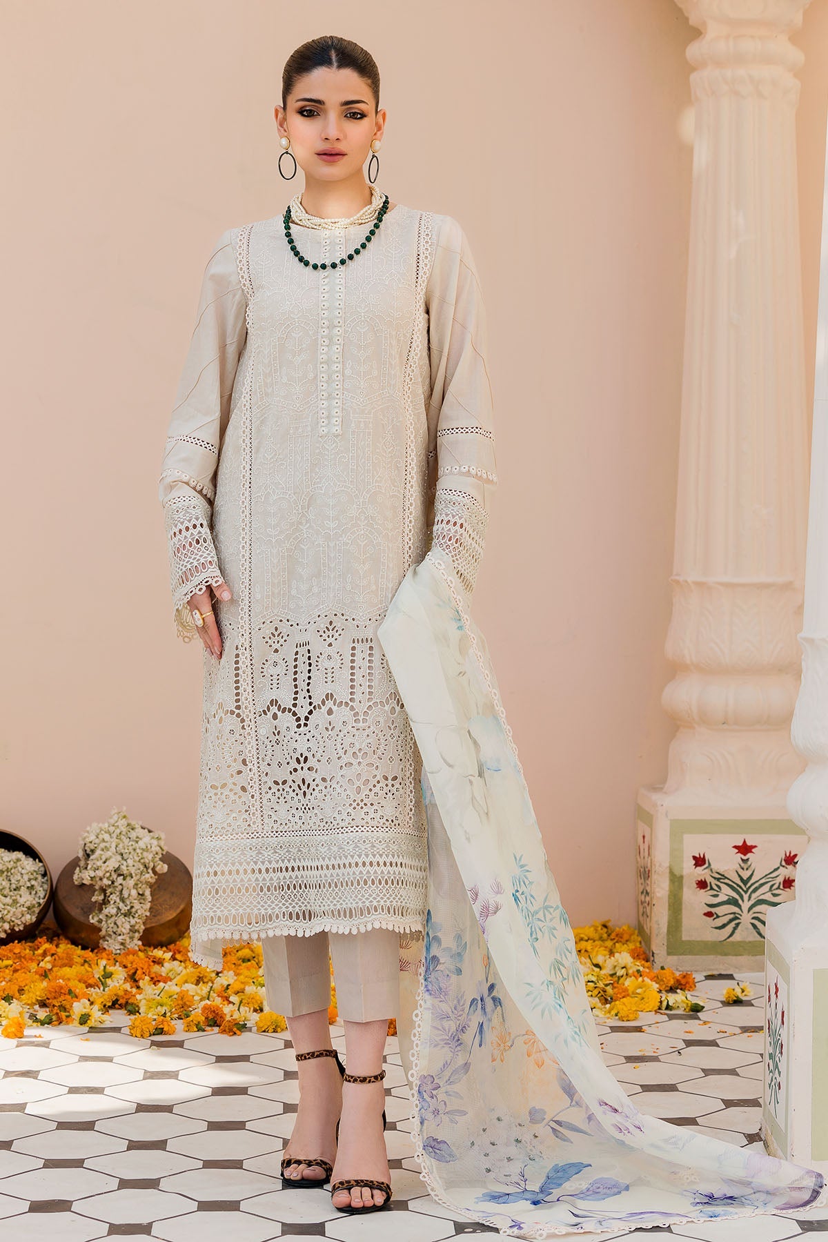 Motifz | Amal Luxury Lawn | 4629 - Pakistani Clothes for women, in United Kingdom and United States