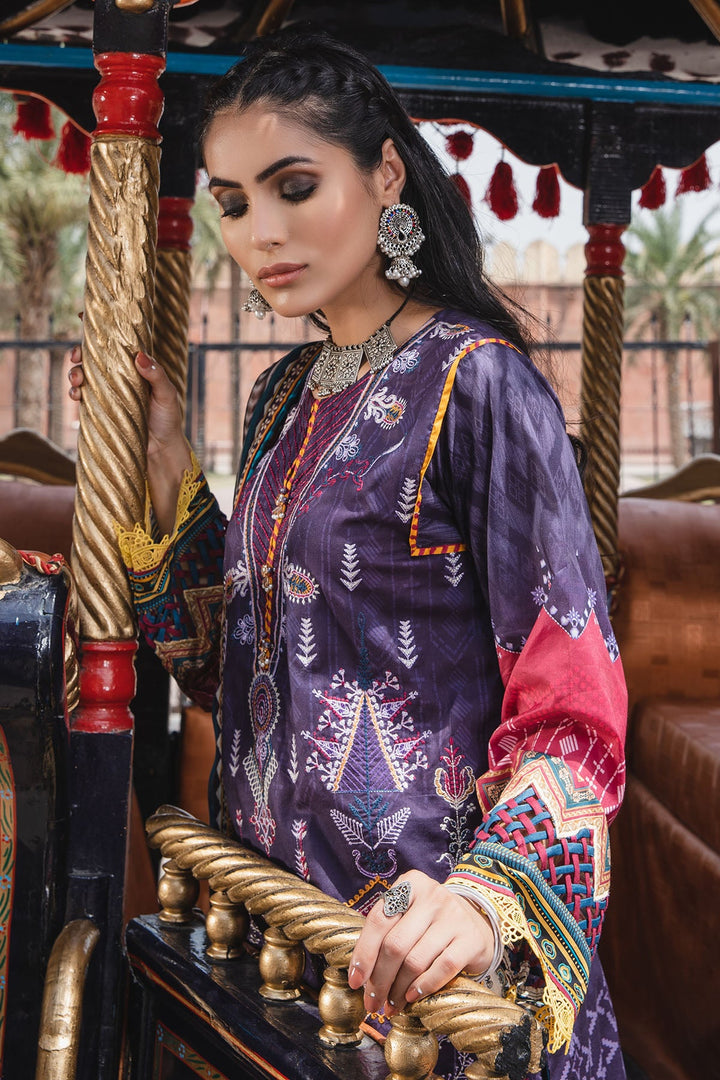 Motifz | Amal Luxury Lawn | 2932 - Hoorain Designer Wear - Pakistani Ladies Branded Stitched Clothes in United Kingdom, United states, CA and Australia
