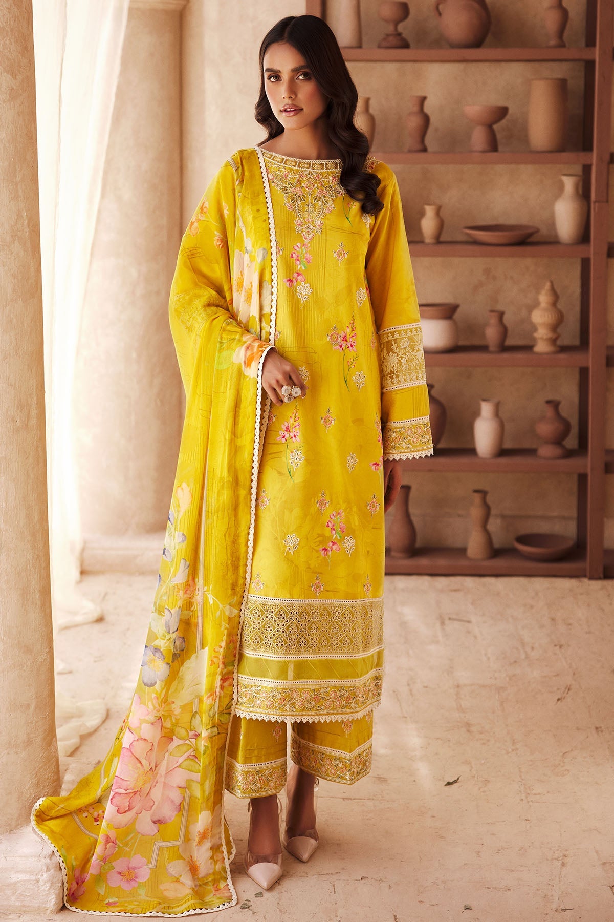 Motifz | Amal Luxury Lawn | 3741 - Pakistani Clothes for women, in United Kingdom and United States