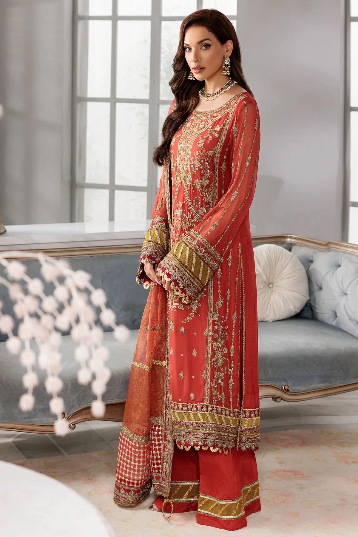 Motifz | Premium Embroidered Formals 24 | 3392 - Pakistani Clothes for women, in United Kingdom and United States