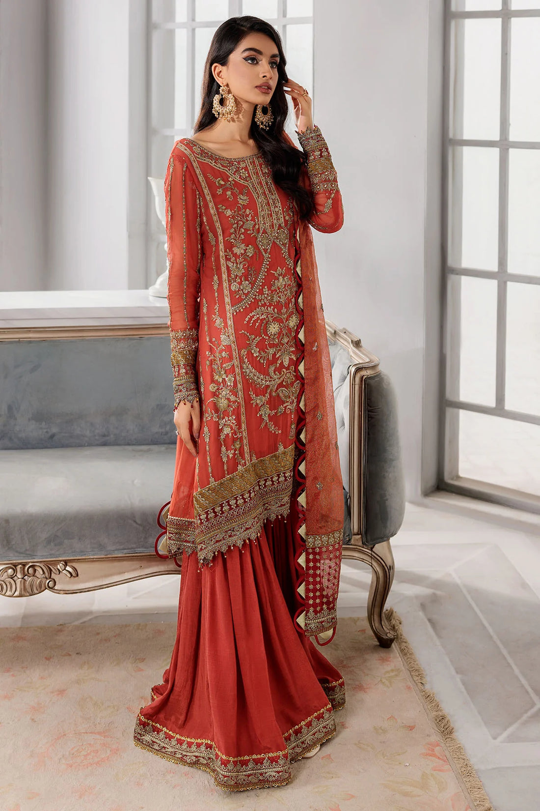 Motifz | Premium Embroidered Formals 24 | 3392 - Pakistani Clothes for women, in United Kingdom and United States