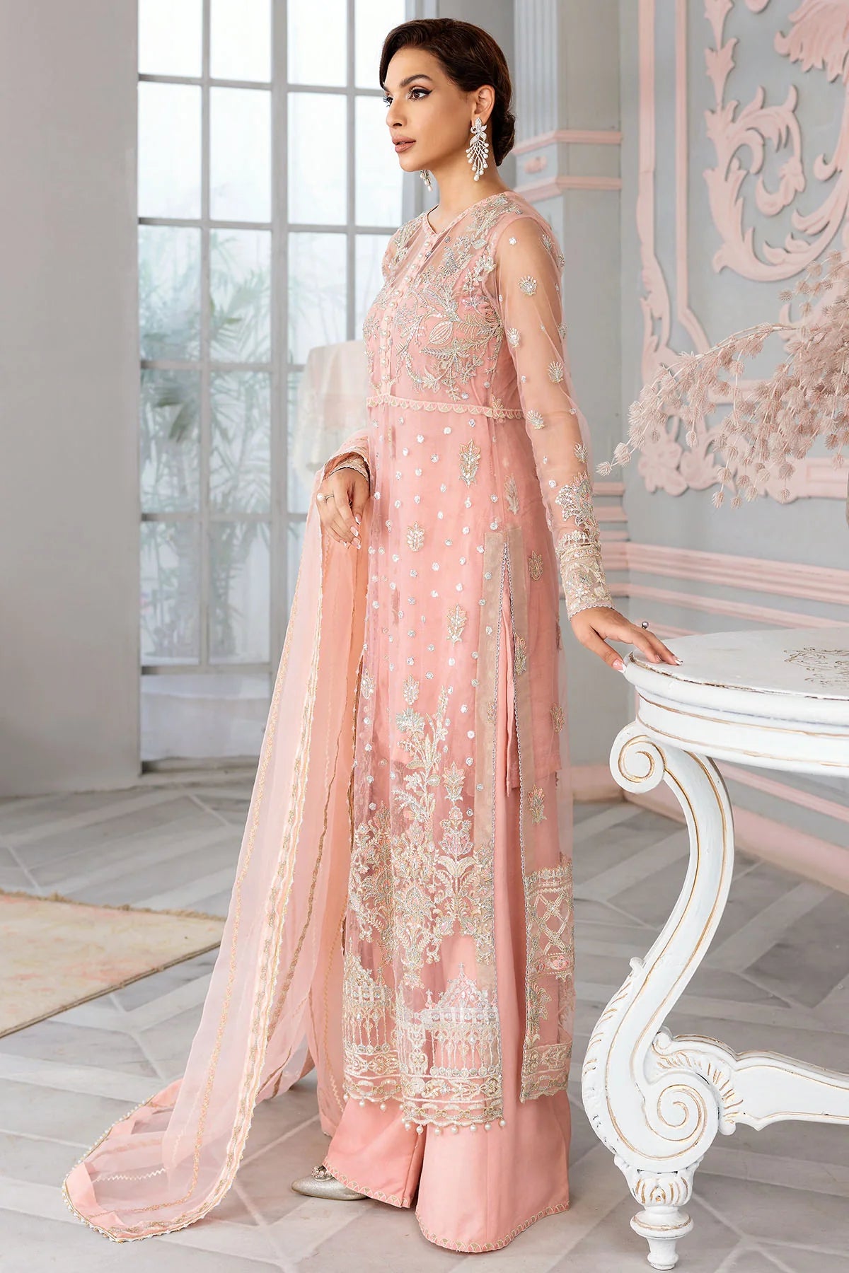 Motifz | Premium Embroidered Formals 24 | 3399-IRIS - Pakistani Clothes for women, in United Kingdom and United States